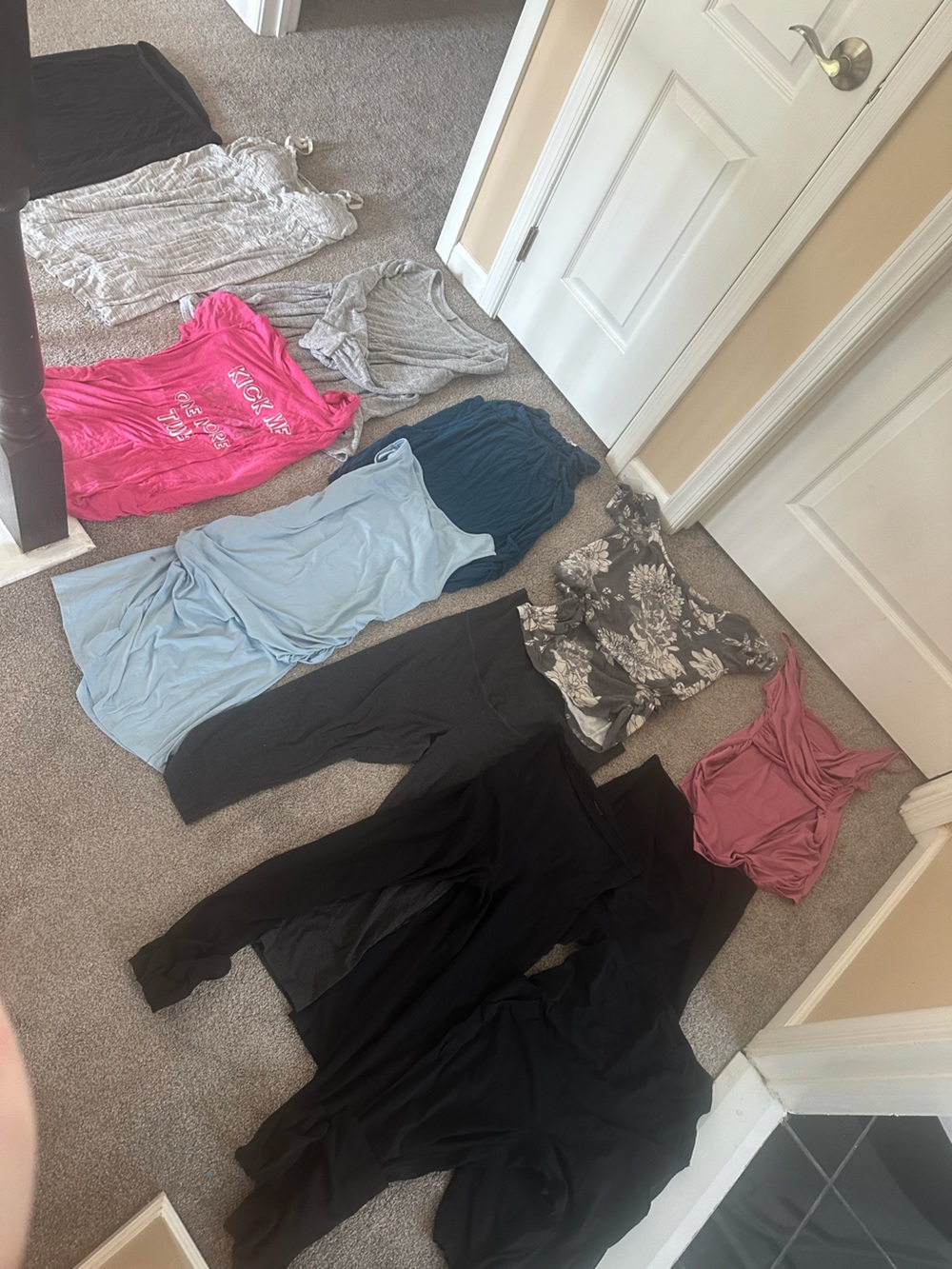 Maternity Clothes- Size Large- 12 Items